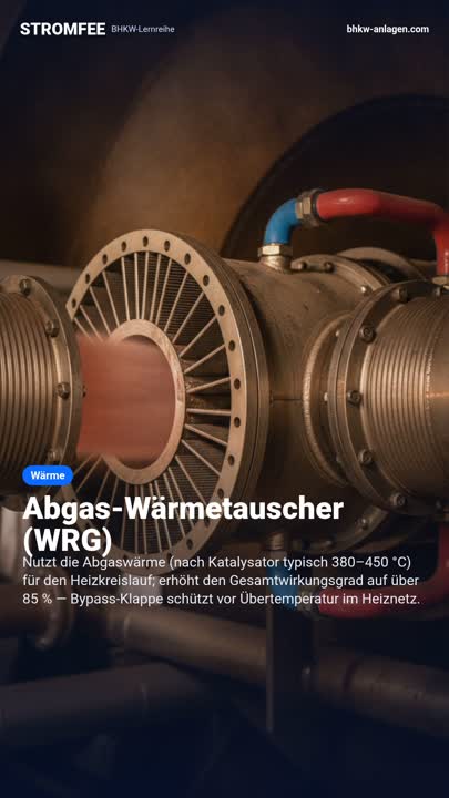 Abgas-Wärmetauscher (WRG)