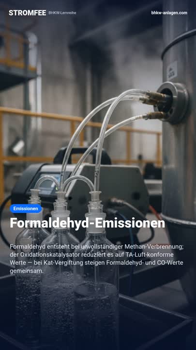 Formaldehyd-Emissionen