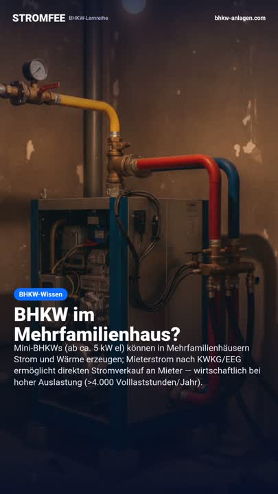 BHKW im Mehrfamilienhaus?