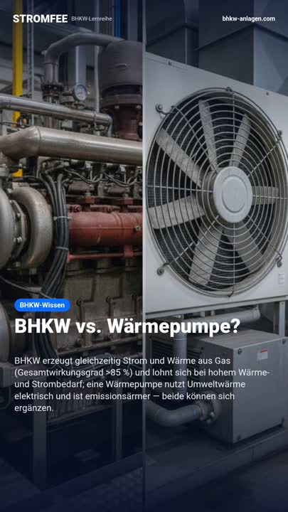 BHKW vs. Wärmepumpe?