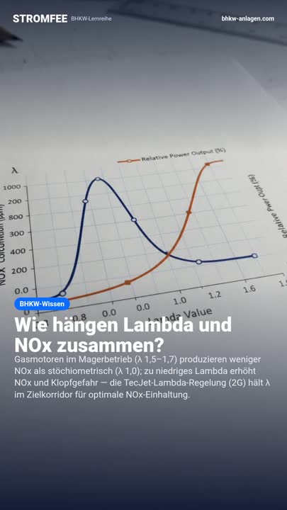 Wie hängen Lambda und NOx zusammen?