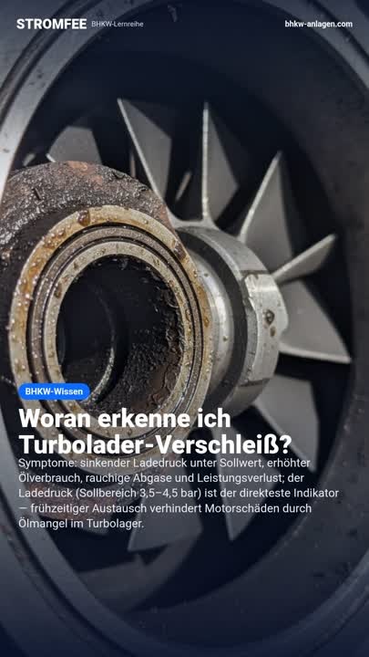 Woran erkenne ich Turbolader-Verschleiß?