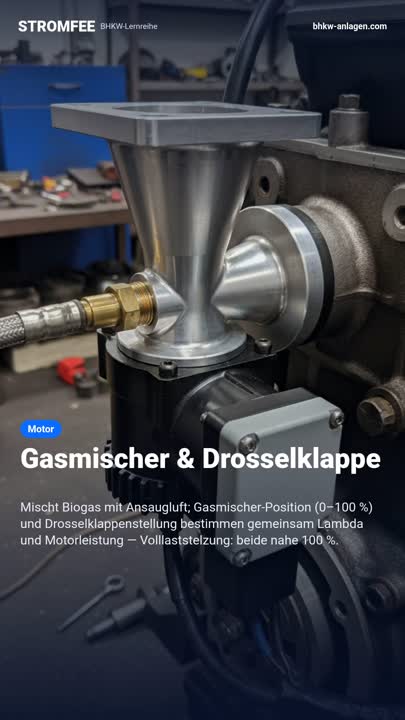 Gasmischer & Drosselklappe