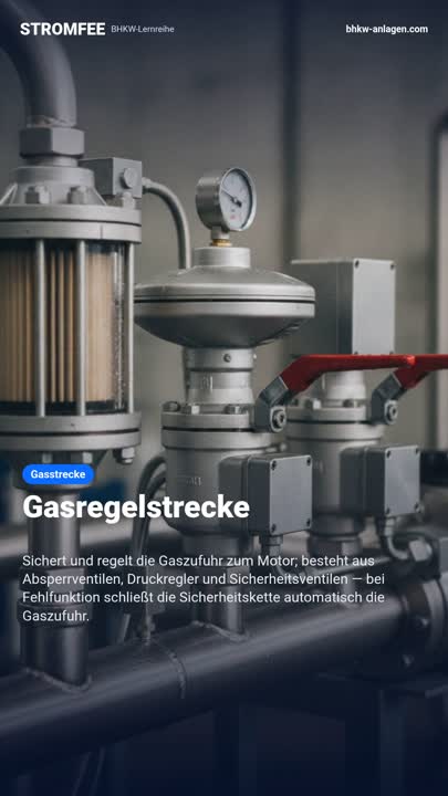 Gasregelstrecke