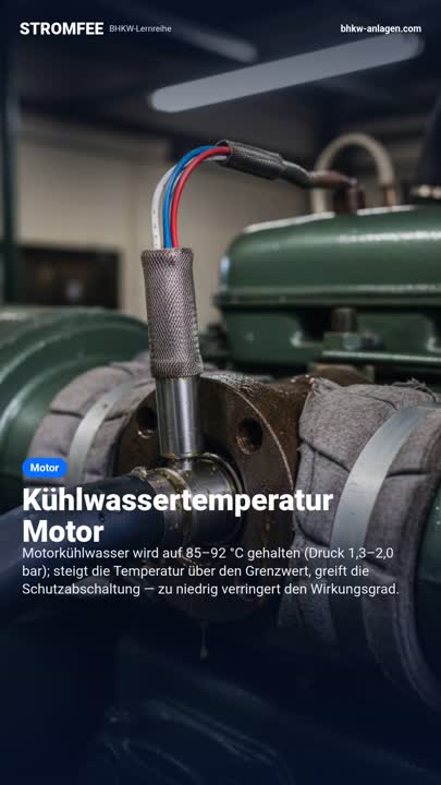 Kühlwassertemperatur Motor