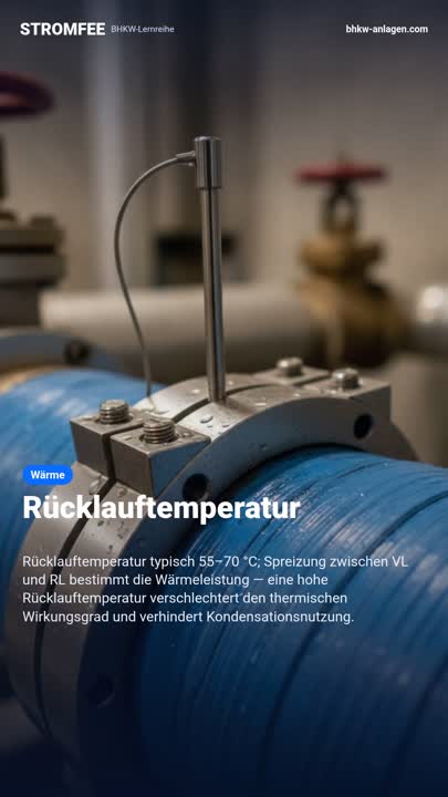 Rücklauftemperatur