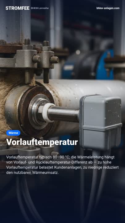 Vorlauftemperatur