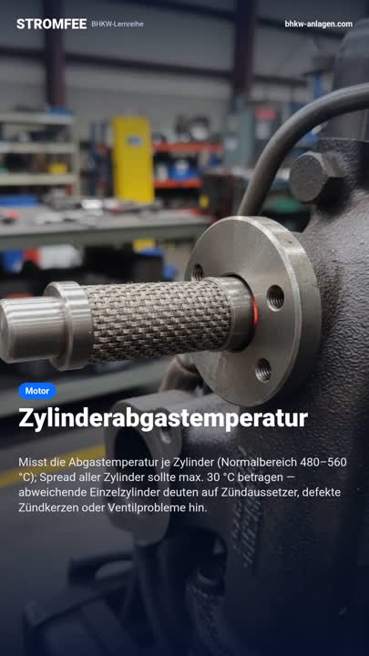 Zylinderabgastemperatur